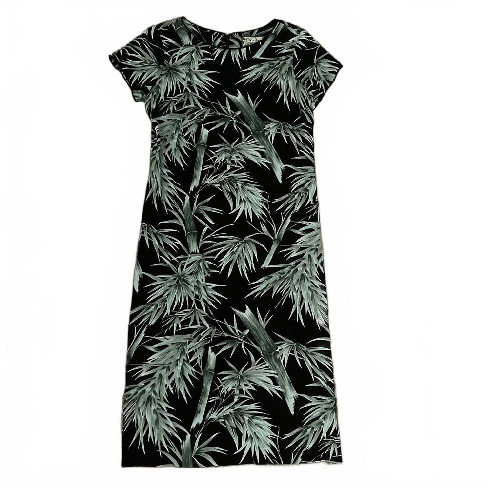 Go Barefoot Women’s, 12, Palm Printed Dress